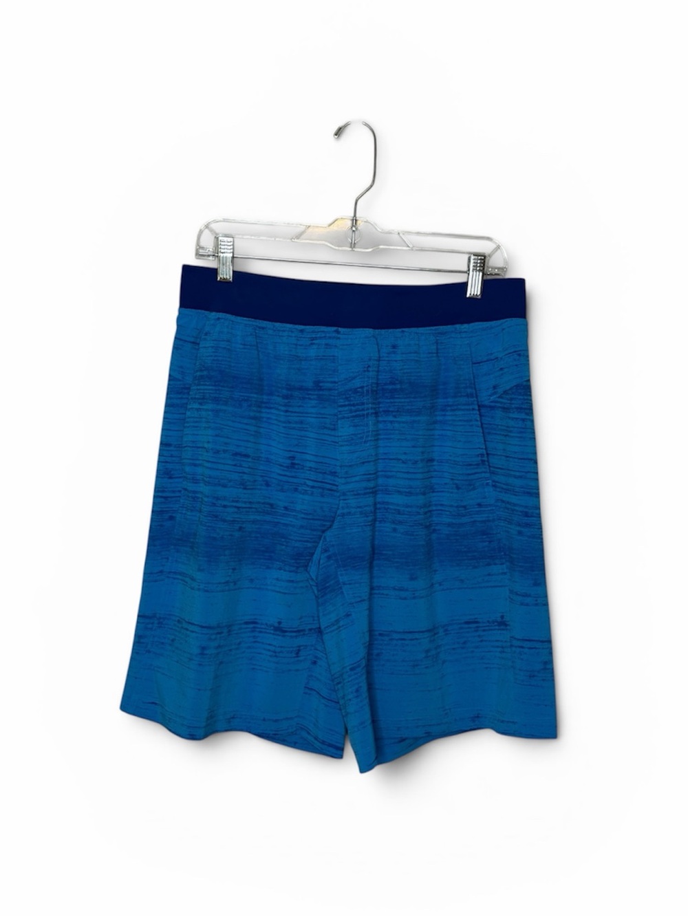 Lululemon Linerless Core Blue Wave Shorts Size Large
